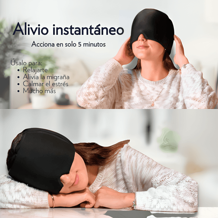 Gorro Terapéutico Relajante Anti-Migraña